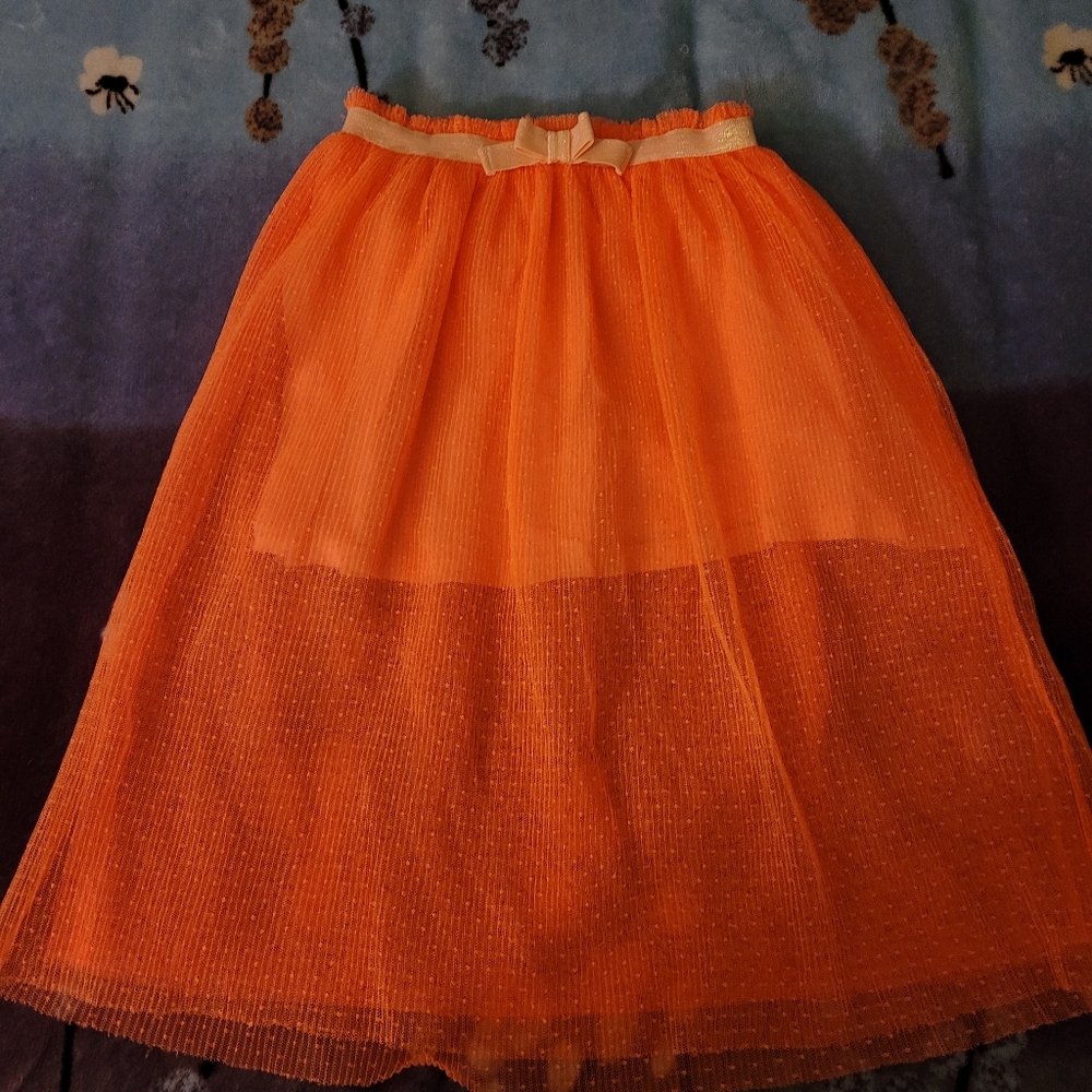 Orange 🍊 Skirt